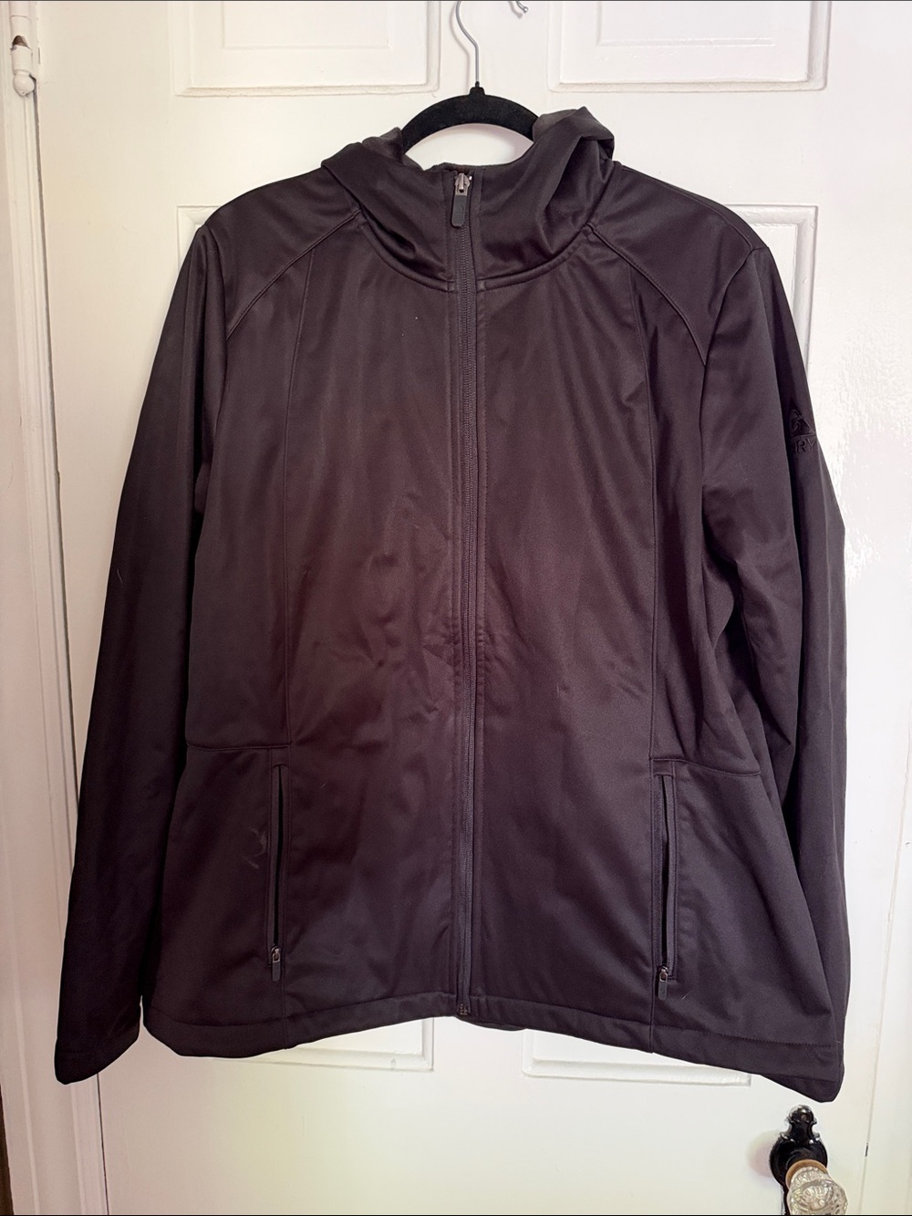 Gerry Hooded Softshell Jacket - Black